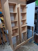 2 Badkamer wandmeubels met wasmand, Huis en Inrichting, Ophalen, Minder dan 50 cm, Overige typen, Zo goed als nieuw