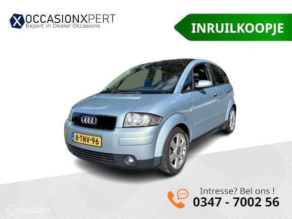 Audi A2 1.4 * AIRCO * APK tot: 10-06-2026, Auto's, Audi, Bedrijf, Te koop, A2, ABS, Airbags, Alarm, Centrale vergrendeling, Elektrische buitenspiegels