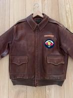 A2 Military Flight Jacket - Rough Wear Leather Co, Ophalen of Verzenden, Zo goed als nieuw