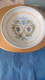 Klein bordje  huwelijk Diana & Charles 1981 Royal Tuscan, Ophalen of Verzenden, Zo goed als nieuw, Servies