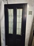83x201,5cm voordeur R naar binnen incl glas in lood JH8, Ophalen, 80 tot 100 cm, ., Nieuw