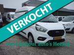 Ford Transit Custom 320 L2 H2 Luxe Sortimo kasten 220v 82098, Voorwielaandrijving, 4 cilinders, Wit, Origineel Nederlands