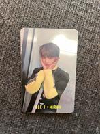 Hyunjin Photocard StrayKids - Cle Miroh with text, Verzamelen, Muziek, Artiesten en Beroemdheden, Verzenden, Zo goed als nieuw