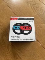 Nitendo Switch handle steering wheel, Ophalen of Verzenden, Nieuw, Met 2 controllers, Switch Original