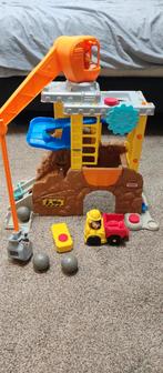 Fisher price little people bouwplaats, Speelset, Met geluid, Gebruikt, Ophalen of Verzenden