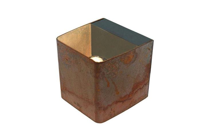 Wall ACE UP-DOWN CORTEN 100-230V (oude uitvoering) OP=OP, Tuin en Terras, Buitenverlichting, Nieuw, Overige materialen, Minder dan 50 watt