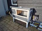 Konijnenhok Ferplast grand lodge 120, Ophalen, 110 cm of meer, Zo goed als nieuw, 90 cm of meer