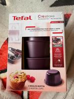 Tefal CreaBake: Muffin Cups, Half sphere cups & Madeline cup, Huis en Inrichting, Keuken | Keukenbenodigdheden, Ophalen, Zo goed als nieuw