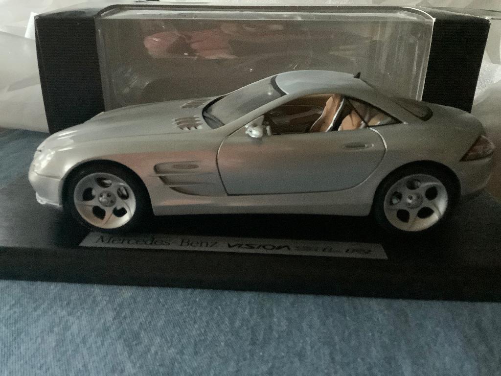 Mercedes Vision SLR 1:18, Ophalen of Verzenden, Zo goed als nieuw, Overige merken