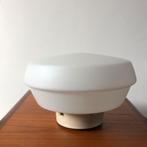 Art Deco XL Philips plafondlamp | Bauhaus | jaren 50, Ophalen of Verzenden, Zo goed als nieuw, Glas