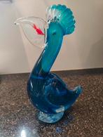 Muranoglas Pelikaan - Mondgeblazen - 26cm, Antiek en Kunst, Antiek | Glas en Kristal, Ophalen