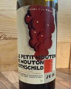 Fles Petit mouton rothschild 2010 Leeg, Verzamelen, Wijnen, Ophalen of Verzenden, Zo goed als nieuw, Frankrijk, Overige typen