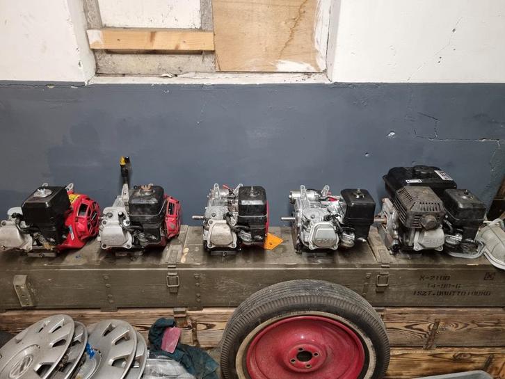 Diverse Honda GX160 en GX200 motorblokken elektrische start, Doe-het-zelf en Verbouw, Motoren, Nieuw, Benzinemotor, 1800 rpm of meer