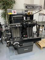 Heidelberg degel HDA Letterpers / Letterpress, Ophalen, Gebruikt, Overige technieken, Printer