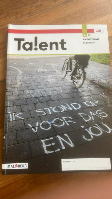 Talent Leeropdrachtenboek 1b Nederlands Vmbo-t/Havo beschikbaar voor biedingen