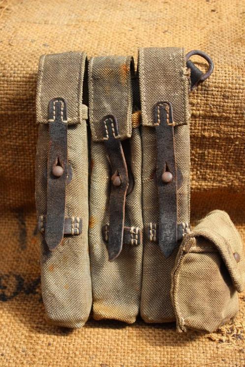 Zeldzame MP 38/40 Ladertas., Verzamelen, Militaria | Tweede Wereldoorlog, Luchtmacht, Overige typen, Duitsland, Ophalen of Verzenden