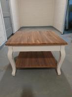 Salontafel antieklook Xenos 60x60cm, Huis en Inrichting, Tafels | Salontafels, Ophalen, Gebruikt, 50 tot 100 cm, Vierkant