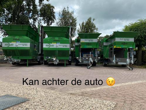 Kleinegrondzeef, grondzeef, trommelzeef, compactzeef te huur, Zakelijke goederen, Machines en Bouw | Kranen en Graafmachines, Ophalen of Verzenden