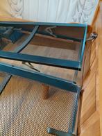 Spiraal bedbodem AUPING hoofdeind elektr 70x200cm, Ophalen, Blauw, 200 cm, Metaal