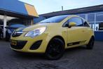 Opel Corsa 1.2-16v "Selection" Airco - Elec.ramen (bj 2012), Voorwielaandrijving, Euro 5, Gebruikt, Zwart