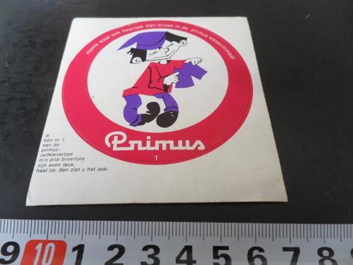 sticker strip kabouter primus wasautomaat 1, Verzamelen, Stickers, Zo goed als nieuw, Bedrijf of Vereniging, Ophalen