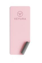 Veyura Yogamat 6 mm Antislip | Eco | 18361 cm | Roze/Grijs, Ophalen of Verzenden, Nieuw, Yogamat