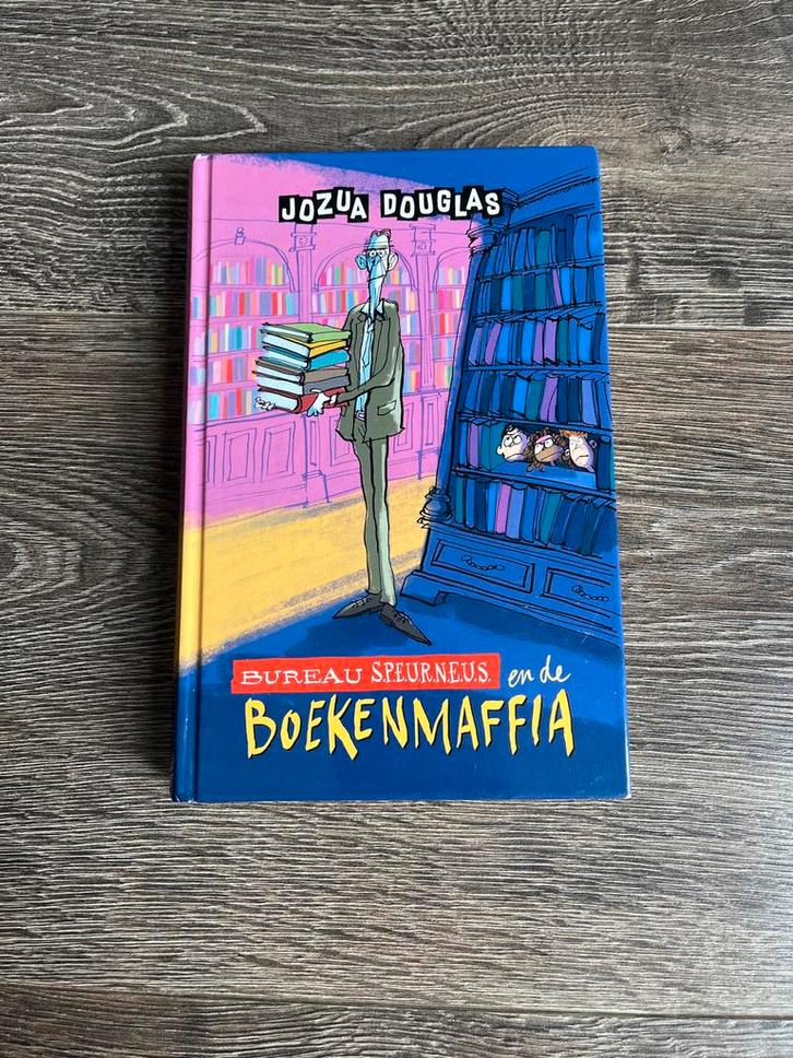Bureau Splurneüs en de Boekenmaffia - Jozua Douglas, Boeken, Kinderboeken | Jeugd | onder 10 jaar, Zo goed als nieuw, Fictie algemeen