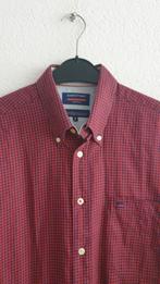 State of Art overhemd rood/blauw ruit M, State of Art, Zo goed als nieuw, Rood, Halswijdte 39/40 (M)