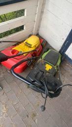 Opknap grasmaaiers, Tuin en Terras, Grasmaaiers, Cirkelmaaier, Ophalen of Verzenden, Gebruikt, Elektrische grasmaaier