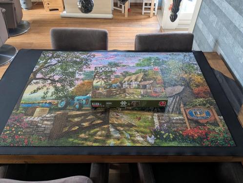 Puzzel Jumbo - The Farmers Cottage, Hobby en Vrije tijd, Denksport en Puzzels, Zo goed als nieuw, Legpuzzel, Meer dan 1500 stukjes