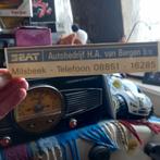 oude Raam sticker.  Autobedrijf H.A.van Bergen bv. Milsbeek, Auto diversen, Ophalen of Verzenden