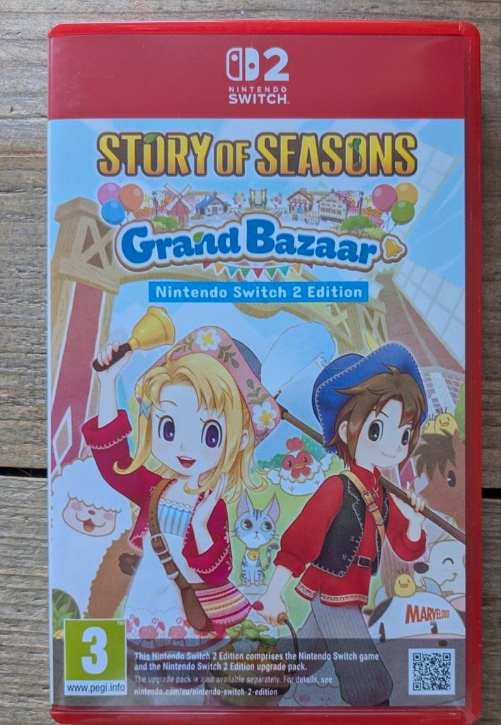 Story of Seasons: Grand Bazaar - Nintendo Switch 2, Spelcomputers en Games, Games | Nintendo Switch, Zo goed als nieuw, Overige genres