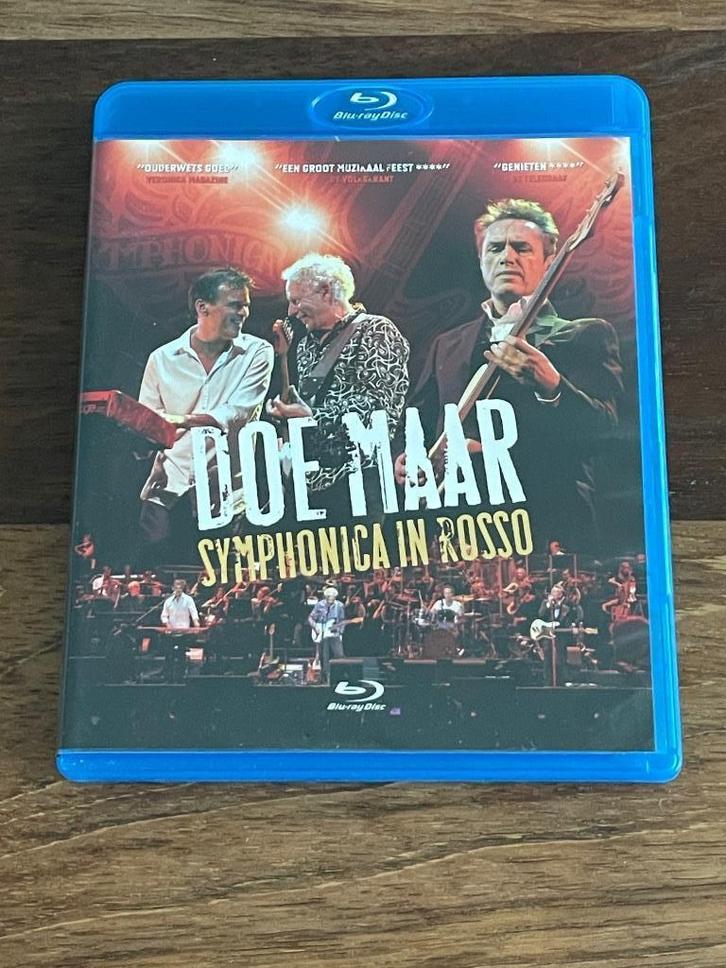 BluRay Dvd Doe Maar Symphonica In Rosso ( Gers Pardoel ), Cd's en Dvd's, Blu-ray, Gebruikt, Muziek en Concerten, Ophalen of Verzenden