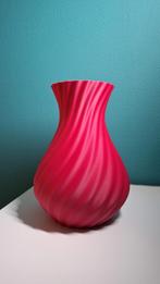 Spiraal vaas Pruim roze, 3d geprint, Kunststof, Overige kleuren, Nieuw, Ophalen of Verzenden