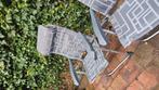 2 campingstoelen, Tuin en Terras, Tuinstoelen, Ophalen, Gebruikt