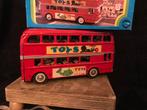 Antieke blikken londense bus van blik op frictie in doos, Antiek en Kunst, Antiek | Speelgoed, Ophalen of Verzenden