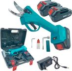 Elektrische Snoeischaar Incl. Opbergkoffer en 2xAccu’s -, Tuin en Terras, Nieuw, Ophalen of Verzenden, Ha-ma tools