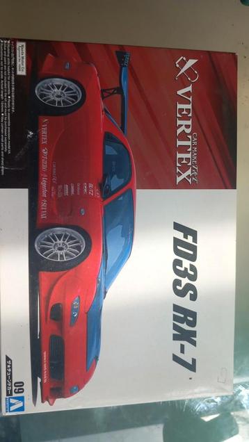 Fujimi Vertex FD3S RX-7 Modelauto Kit - Nieuw! beschikbaar voor biedingen