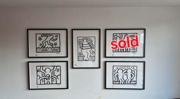 Verschillende Keith Haring Litho's beschikbaar voor biedingen