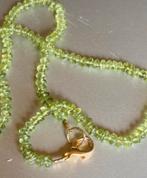 Peridot Ketting Edelstenen Groen, Nieuw, Ophalen of Verzenden, Steen of Mineraal, Met edelsteen