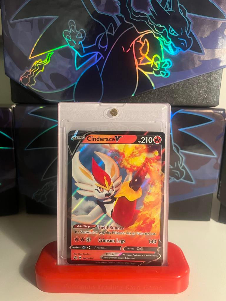 Cinderace V - Pokémon Kaart, Ophalen of Verzenden, Zo goed als nieuw, Losse kaart