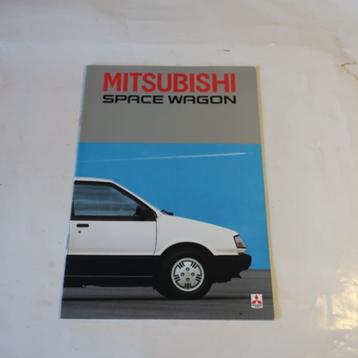 Mitsubishi Space Wagon 1984 folder origineel NL brochure beschikbaar voor biedingen