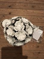 Mooie hanglamp met bloemmotief, Huis en Inrichting, Lampen | Hanglampen, Ophalen, Gebruikt, Metaal, Modern