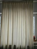 Cremekleurige gordijnen te koop, Ophalen, Zo goed als nieuw, 200 cm of meer, 200 cm of meer