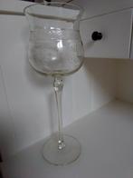 glazen bokaal op hoge voet, Antiek en Kunst, Ophalen