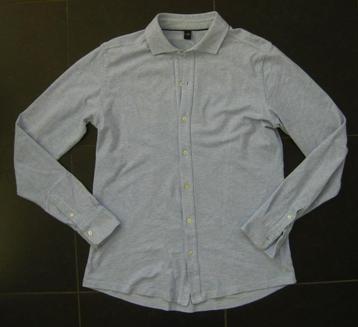 Wahts lichtblauw overhemd, polo-stof, maat L beschikbaar voor biedingen