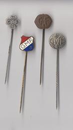 GMF Gezamelijke Militaire Fondsen speldjes Zilver, Verzamelen, Niet vindbaar, Niet vindbaar, Nederland, Embleem of Badge