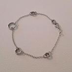 Armband zilver jasseron bedel bracelet zilveren sint kerst, Nieuw, Ophalen of Verzenden, Met bedels of kralen, Zilver