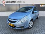 Opel Corsa 1.4-16V Enjoy / VOL - Automaat / airco / cruise /, Auto's, Gebruikt, Zwart, 4 cilinders, Blauw