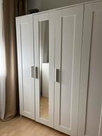 Ikea Brimbes Kledingkast met Spiegeldeur, Huis en Inrichting, Ophalen, Kunststof, Gebruikt, 200 cm of meer
